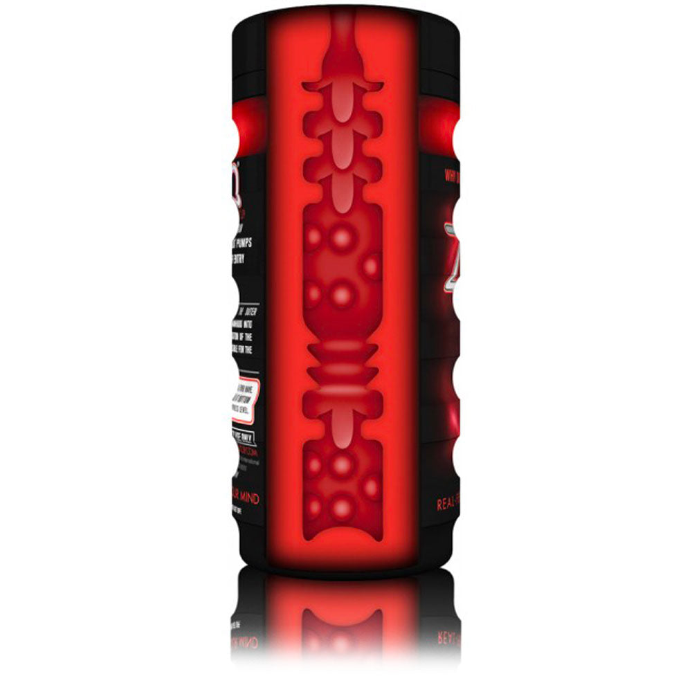 Zolo Red Fire Ergonomic Masturbator Cup