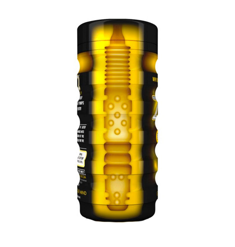 Zolo Black Personal Trainer Masturbator Cup with Suction