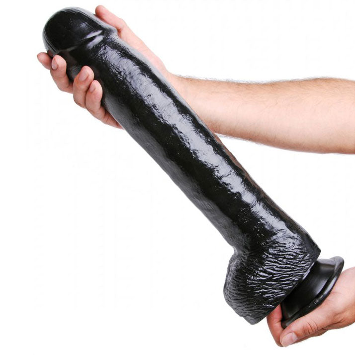 Ultimate Pleasure Black Huge Suction Cup Dildo