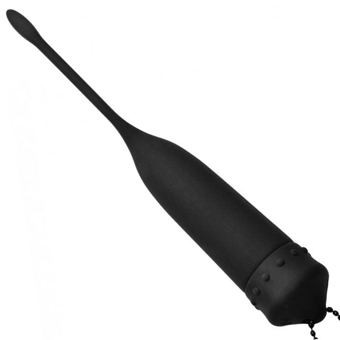 Cadence Black Vibrating Silicone Urethral Sound