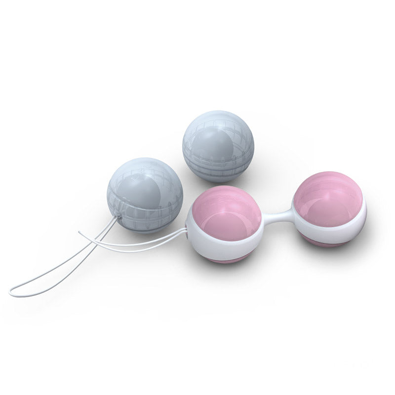 Lelo Pink and Blue Luna Beads Mini for Pelvic Floor Strengthening