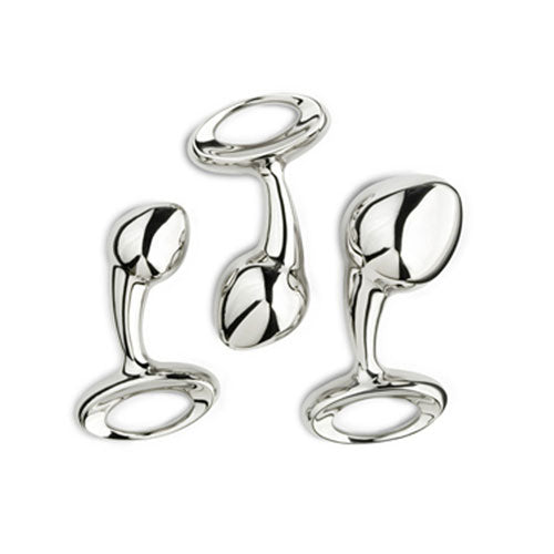 Njoy Pure Plugs Small Silver Stainless Steel Butt Plug