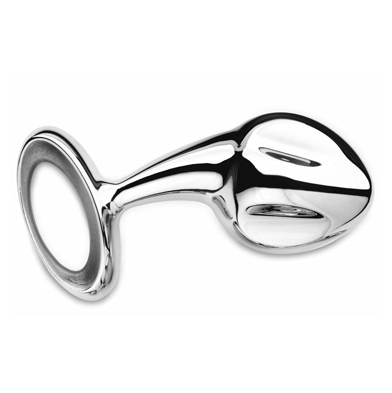 Njoy Silver Extra Large Stainless Steel Butt Plug