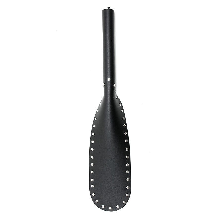 Rimba Black Large Leather Paddle for Bondage Play