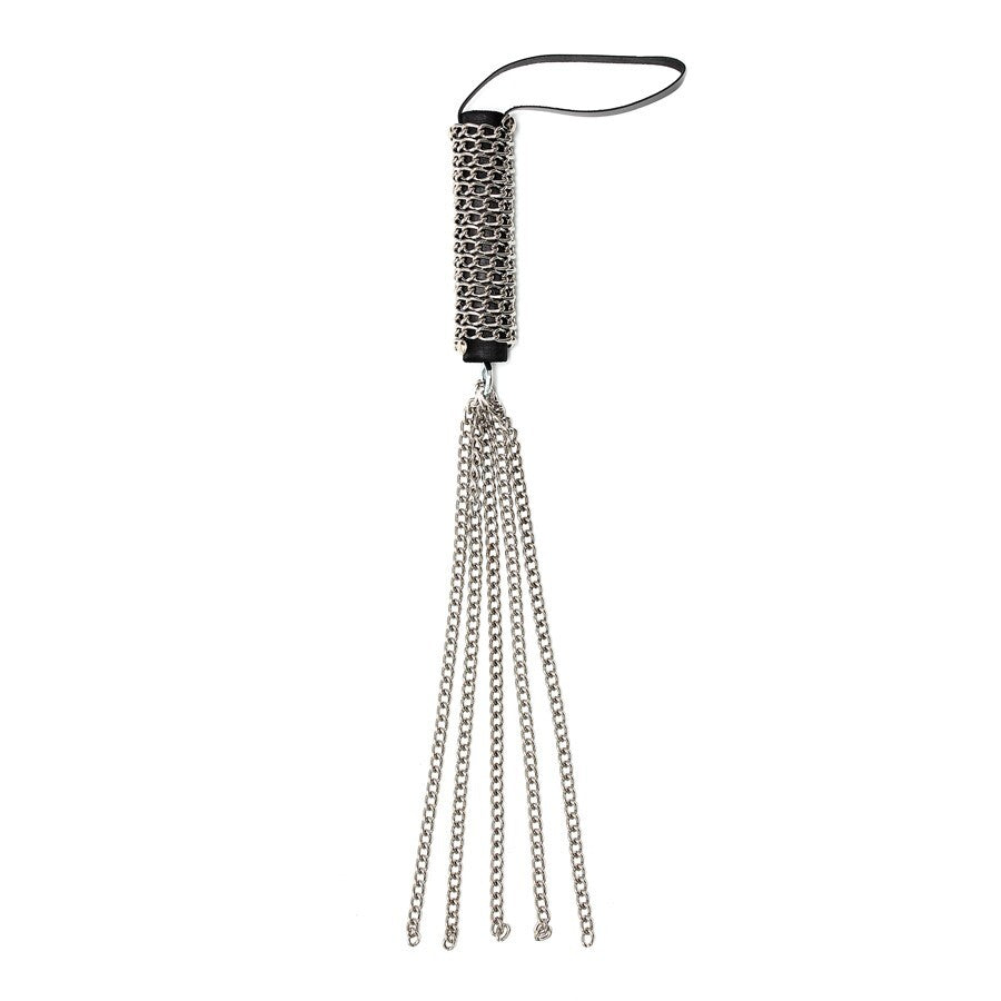 Stainless Steel Silver Chain Whip with 5 Flexible Tails