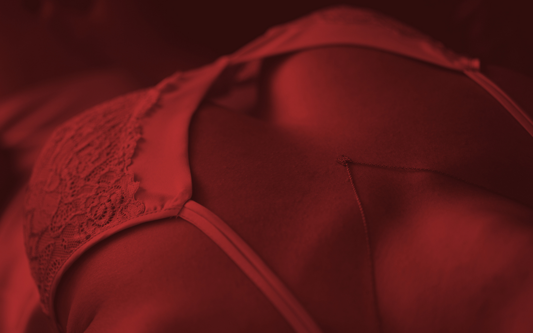 Woman in lingerie