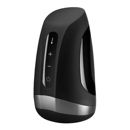 Satisfyer Men Black Heated Vibrating Masturbator