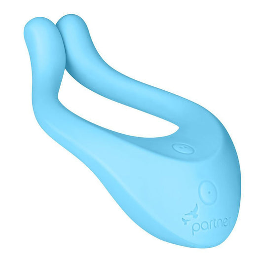 Satisfyer Light Blue Partner Multifun 1 Vibrator