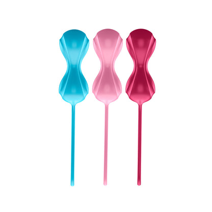 Satisfyer Pink Set of 3 Vibrating Orgasm Balls