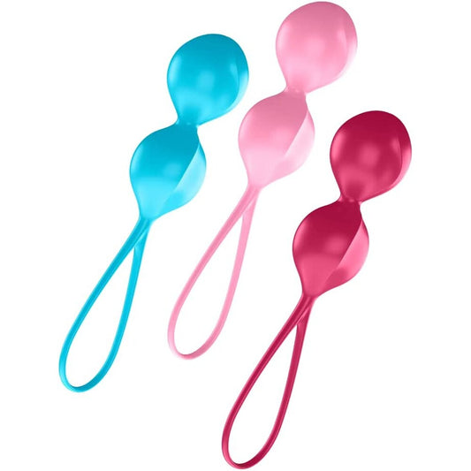 Satisfyer Weighted Double Training Orgasm Balls Set of 3