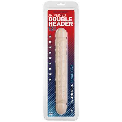 Doc Johnson Flesh Veined Double-Ended 12 Inch Dong