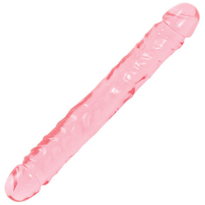 Doc Johnson Clear 12 Inch Crystal Jellies Double Dong