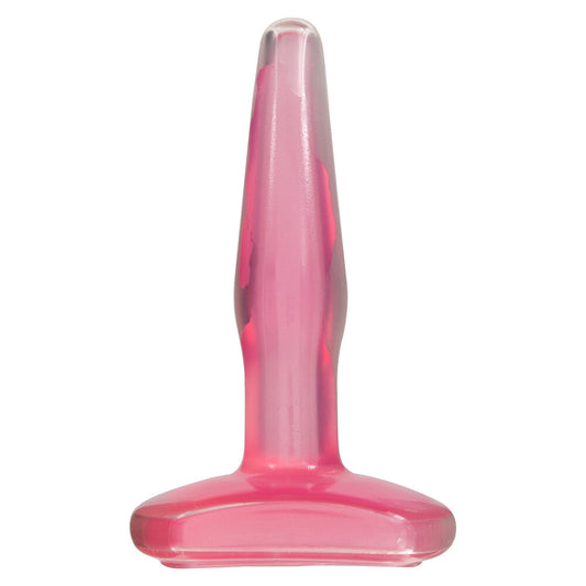 Crystal Jellies Pink Small Butt Plug for Beginners