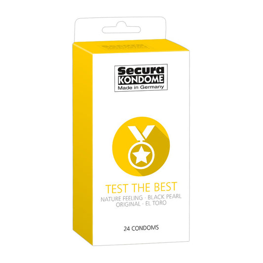 Secura Mixed Variety Pack of 24 Premium Condoms