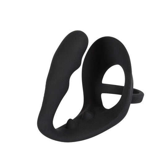 Black Velvets Black Premium Silicone Stamina Cock Ring Set