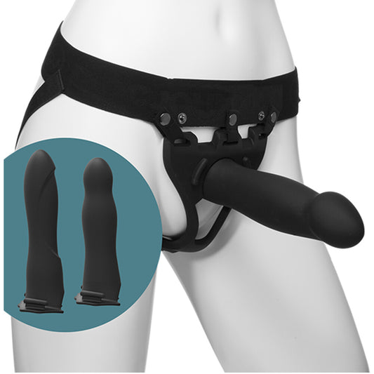 Doc Johnson Body Extensions Be Ready Hollow Strap-On