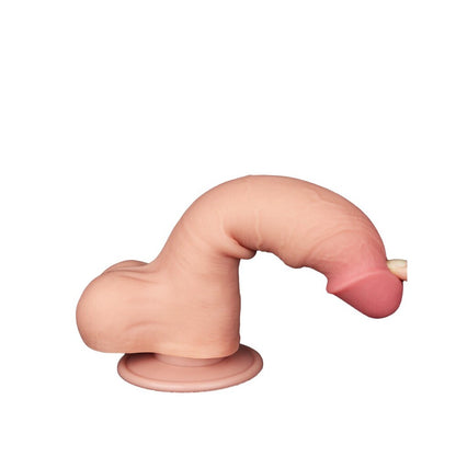 Lovetoy Realistic Skin 8 Inch Flexible Dildo with Suction Cup