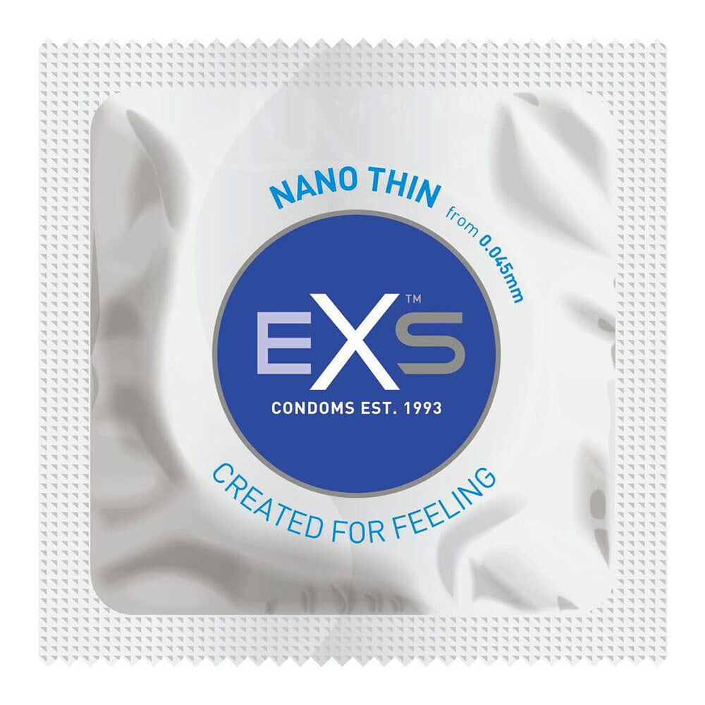 EXS Ultra-Thin Vegan Natural Latex Condom 12 Pack
