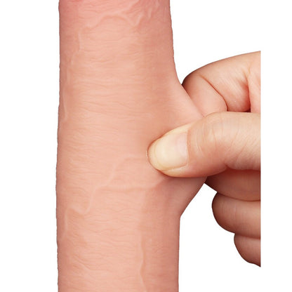 Lovetoy Realistic Dual-Density Skin Dildo 9 Inch