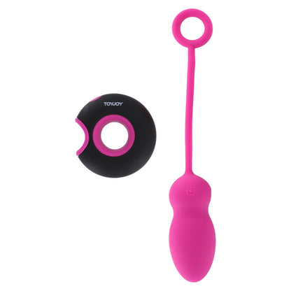 ToyJoy Pink Remote Control Vibrating Egg with 7 Functions