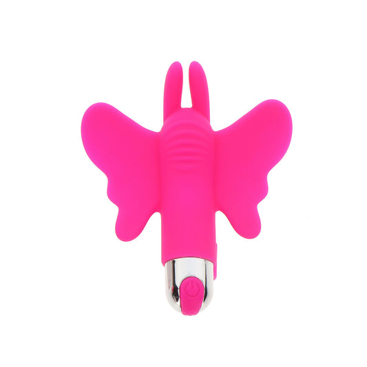 ToyJoy Pink Butterfly Pleaser Rechargeable Finger Vibe