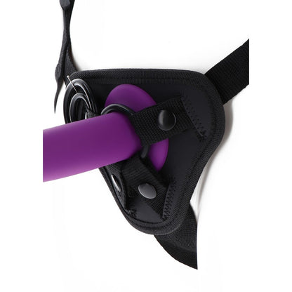 TOYJOY Black Adjustable Strap On Harness with Rings
