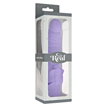 ToyJoy Purple Classic Stim Vibrator with Clit Stimulator