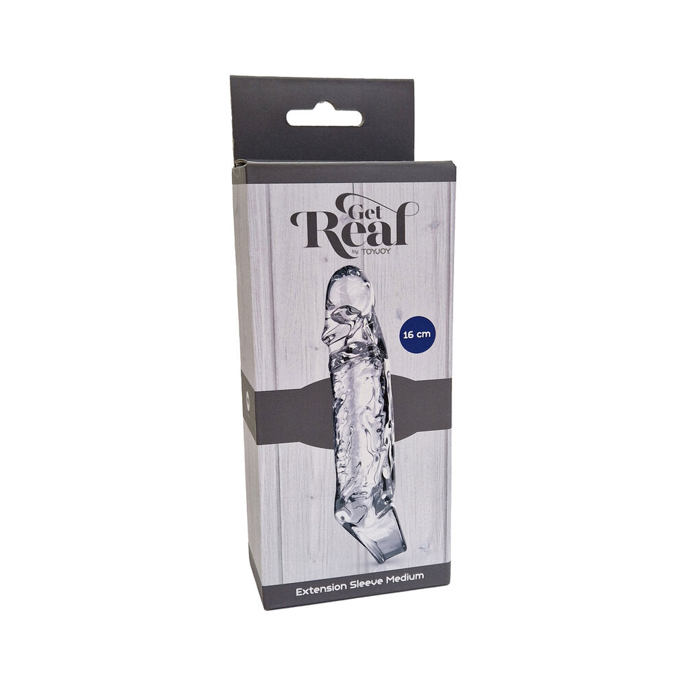 ToyJoy Clear Medium Extension Sleeve