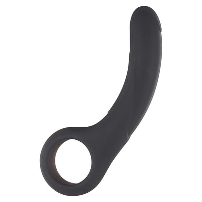 ToyJoy Black Silicone Anal Play Smooth Investigator 5.3 Inches
