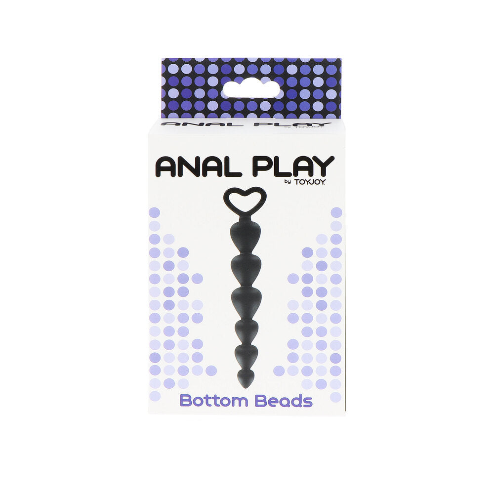 ToyJoy Anal Play Bottom Beads Black

