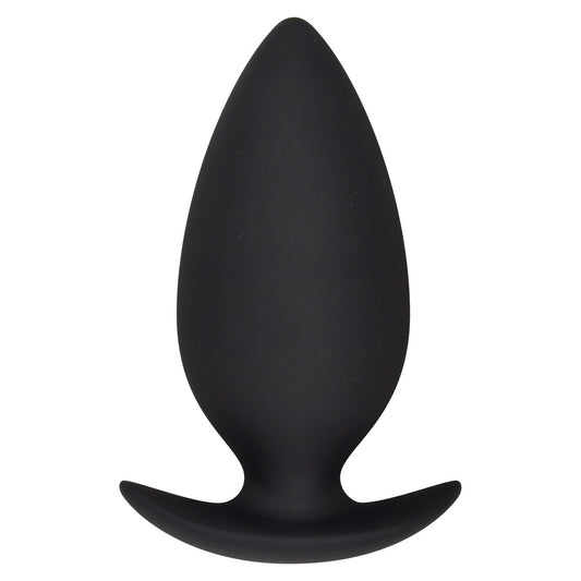 ToyJoy Black Silicone Anal Play Expert Bubble Butt Plug