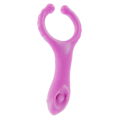 ToyJoy Pink Vibrating Clit Stimulator Cock Ring