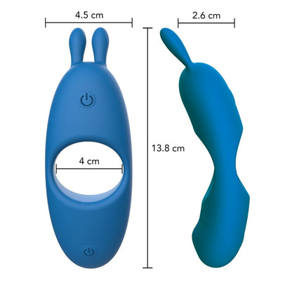 ToyJoy Premium Silicone Couples Vibrating C-Ring