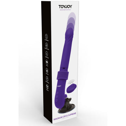ToyJoy Purple Magnum Opus Supreme Thruster 2 Vibrator