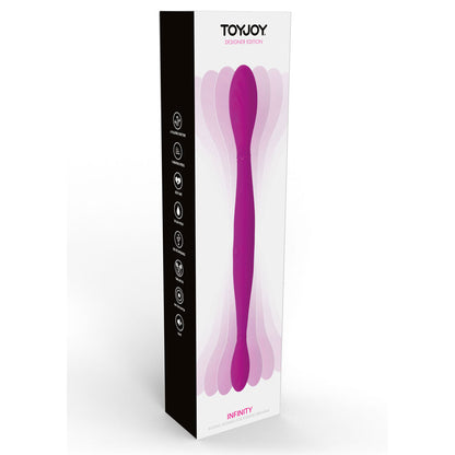 ToyJoy Elegant Pink Infinity Double Dildo with Dual Motors