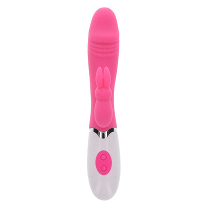 ToyJoy Pink Funky Rabbit Vibrator with Body-safe Silicone