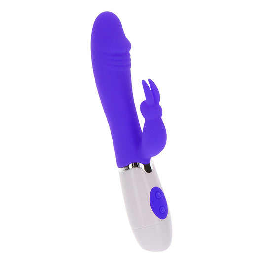 ToyJoy Purple Funky Rabbit Vibrator with Multiple Speeds