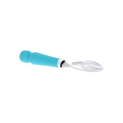 Happiness by TOYJOY Pink Mini Wand Massager Rechargeable