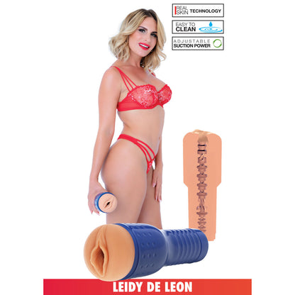 Leidy De Leon Light Skin Realistic Pussy Masturbator