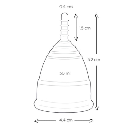 Mae B Eco-Friendly Large Silicone Menstrual Cups