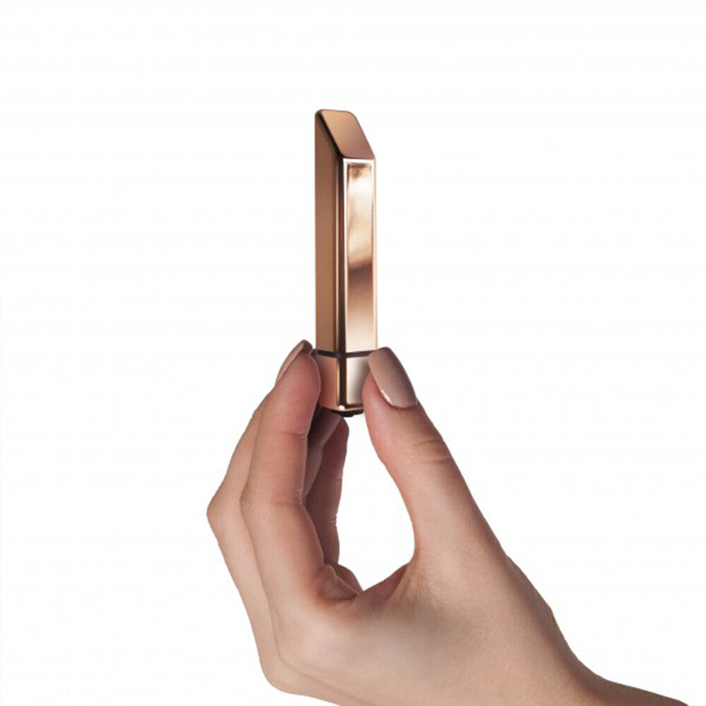 Rocks Off Rose Gold Bamboo Vibe 10-Speed Device