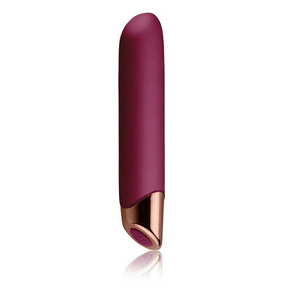 Rocks Off Burgundy Rechargeable Silicone Vibrator