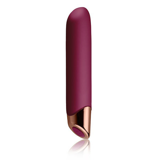 Rocks Off Burgundy Rechargeable Silicone Vibrator
