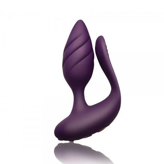 Rocks Off Purple Remote Control Couples Vibrator