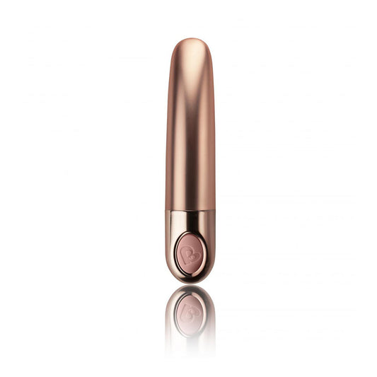 Rocks Off Dusk Pink Mini Vibrator with Ergonomic Design