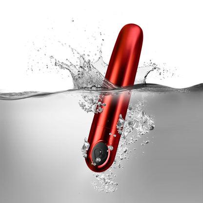 Rocks Off Ruby Silicone Vibrator with 10 Functions