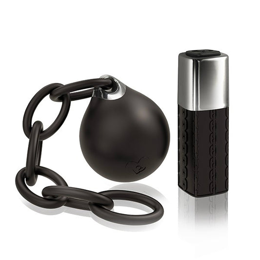 Rocks Off Black Lust Links Remote Control Egg