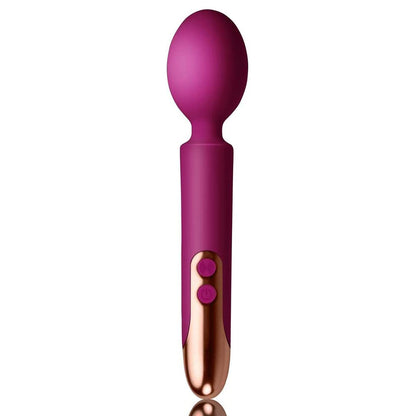Rocks Off Fuchsia Oriel Wand with Flexible Head and 10 Vibes