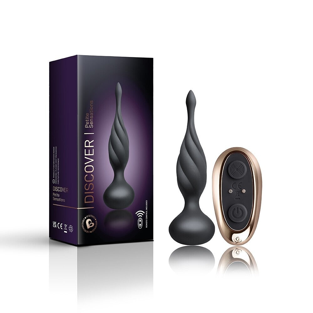 Rocks Off Black Petite Sensations Discover Butt Plug