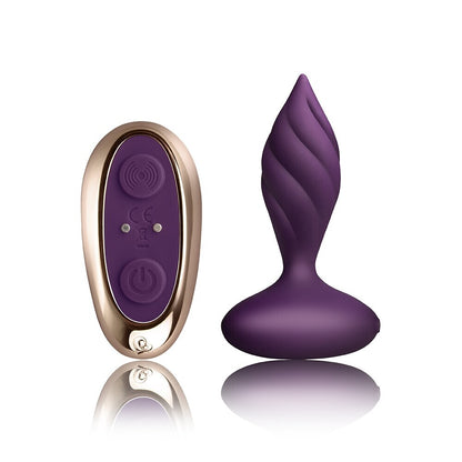 Rocks Off Purple Petite Sensations Desire Remote Control Butt Plug